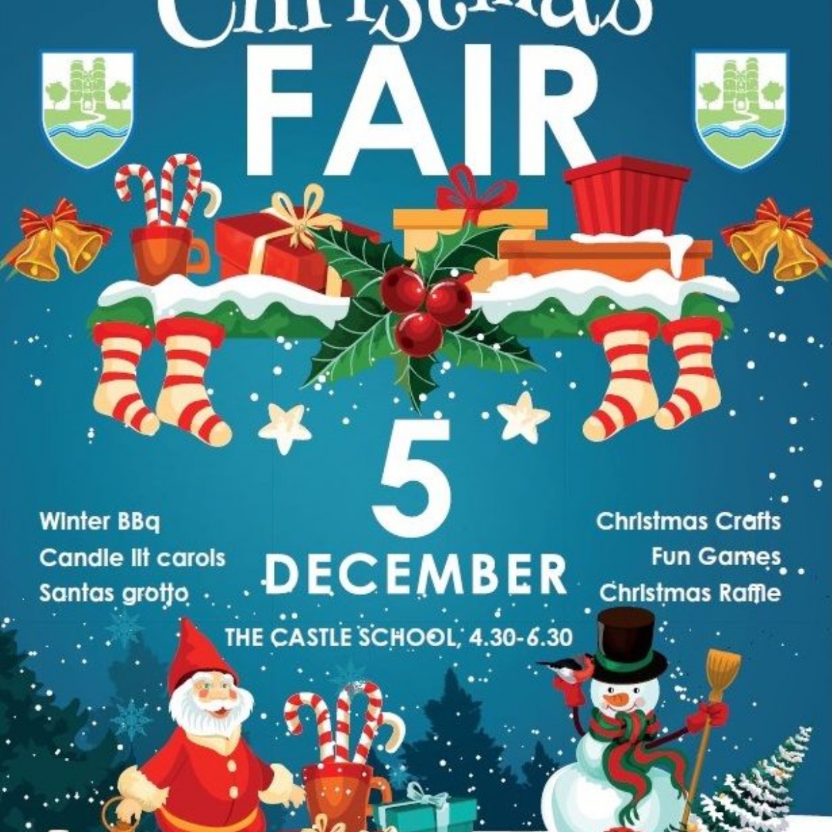 The Castle School Christmas Fair tonight!